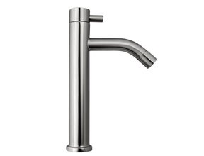 Fonteinkraan Brava Hoog RVS Opbouw Rond 20cm Koud