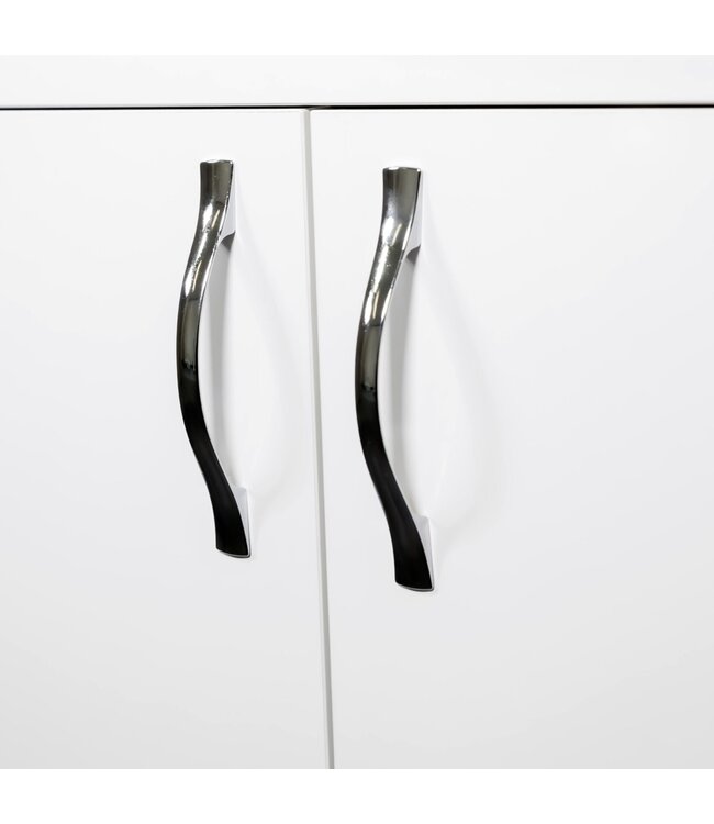 Badkamermeubel Staand Aleco 65cm met wastafel 65x75x50cm keramisch wastafel met overloop