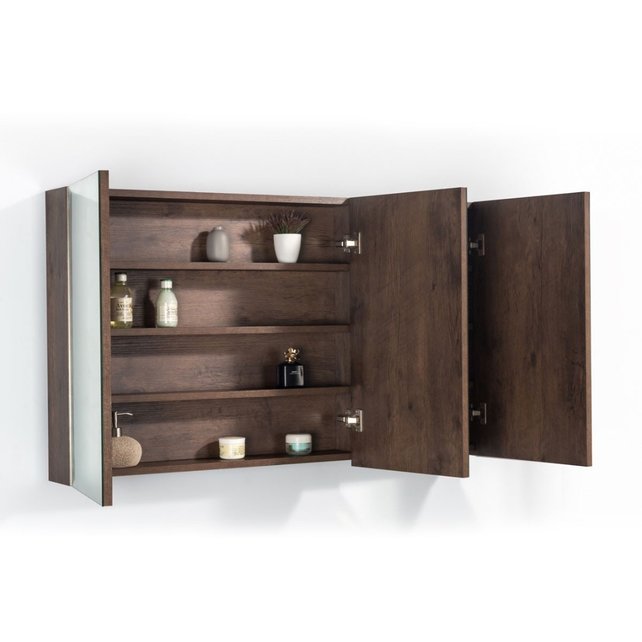 Spiegelkast Callisto 120x70x16cm Walnoot