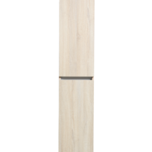 Trendline Kolomkast Light Wood160x35x35cm Greeplijst Aluminium Licht eiken
