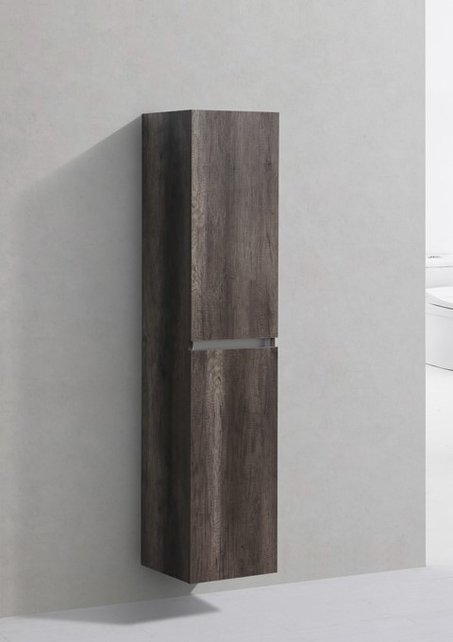 Trendline Kolomkast Century Oak 160x35x35cm Greeplijst Aluminium Bruin