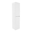 SANI-SUPPLY Sanipro Trendline Kolomkast Mat Wit 160x35x35cm Greeplijst Aluminium