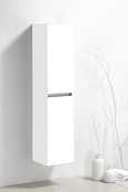 Sanipro Trendline Kolomkast Mat Wit 160x35x35cm Greeplijst Aluminium Sanipro Trendline Kolomkast Mat Wit 160x35x35cm Greeplijst Aluminium