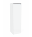 SaniPro Trendline Greeploos Kolomkast Halfhoog Mat Wit 120x35x35 cm met greeplijst aluminium