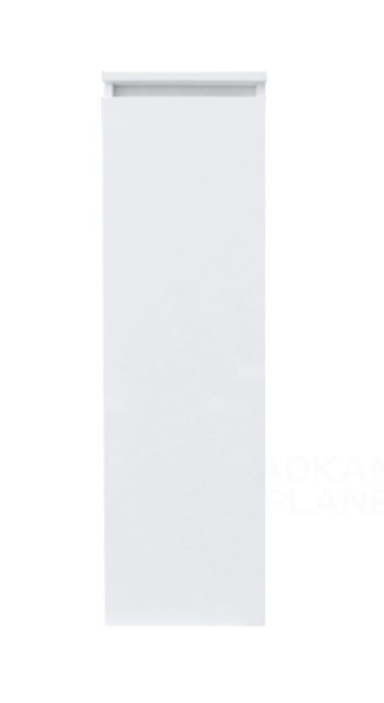 SaniPro Trendline Greeploos Kolomkast Halfhoog Mat Wit 120x35x35 cm met greeplijst aluminium SaniPro Trendline Greeploos Kolomkast Halfhoog Mat Wit 120x35x35 cm met greeplijst aluminium