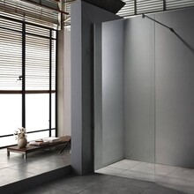 Inloopdouche Lima Douchewand 90x200cm Antikalk Helder Glas Chroom verstelbaar Profiel 8mm Veiligheidsglas Easy Clean 88-90x200cm