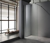 Inloopdouche Lima Douchewand 100x200cm Antikalk Helder Glas Chroom verstelbaar Profiel 8mm Veiligheidsglas Easy Clean 98-100x200cm