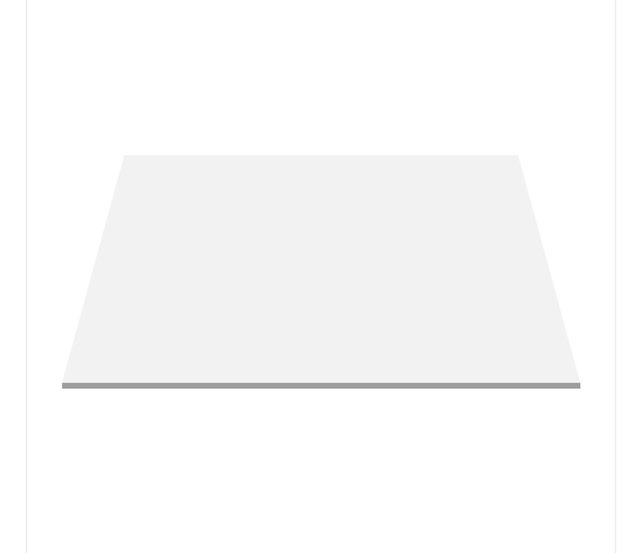 Aloni Topblad 60cm Solidsurface mat wit wastafelblad