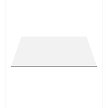 Aloni Topblad 80cm Solidsurface mat wit wastafelblad