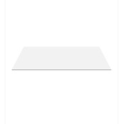 Aloni Topblad 120cm Solidsurface mat wit wastafelblad