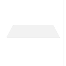 Aloni Topblad 160cm Solidsurface mat wit wastafelblad