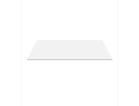 Aloni Topblad 160cm Solidsurface mat wit wastafelblad