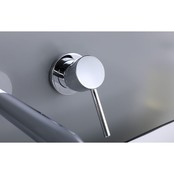 Wastafelkraan Inbouw Mengkraan Evana Chroom 1 Greeps 21cm Uitloop Wastafelkraan Inbouw Mengkraan Evana Chroom 1 Greeps 21cm Uitloop