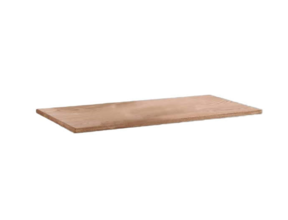 Wastafelblad 120cm Top paneel Wood Eiken 120x47x2,5 cm