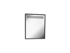 Badkamerspiegel Arya Zwart 65x75x50cm Led-verlichting Aluminium Lijst Zwart