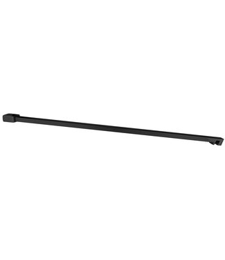 CREAVIT Stabilisatiestang Muursteun Mat zwart Uitschuifbaar 60 - 100cm