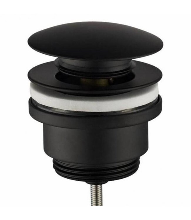 SaniPro Parro Mini toilet fonteinset Inbouw Kraan Zwart Mat solid surface Planchet Handoekhouder Waskom kraan inbouw sifon en waste