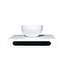 SaniPro Parro Mini toilet fonteinset Inbouw Geborsteld Goud solid surface Planchet Handoekhouder Waskom kraan inbouw sifon en waste
