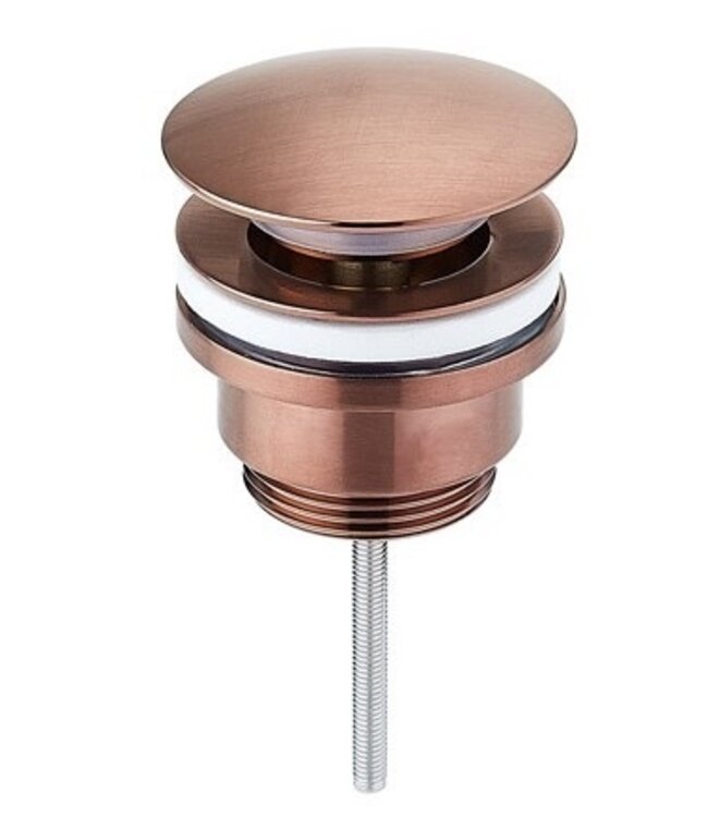 SANI-SUPPLY Parro Mini toilet fonteinset Inbouwkraan Geborsteld koper solid surface Planchet Handoekhouder Waskom kraan inbouw sifon en waste