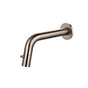 SaniPro Parro Mini toilet fonteinset Inbouw Kraan Gunmetal solid surface Planchet Handoekhouder Waskom kraan inbouw sifon en waste