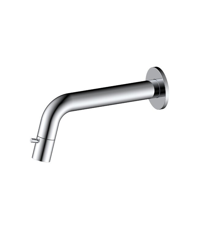 SaniPro Parro Mini toilet fonteinset Inbouw Kraan Chroom solid surface Planchet Handoekhouder Waskom kraan inbouw sifon en waste