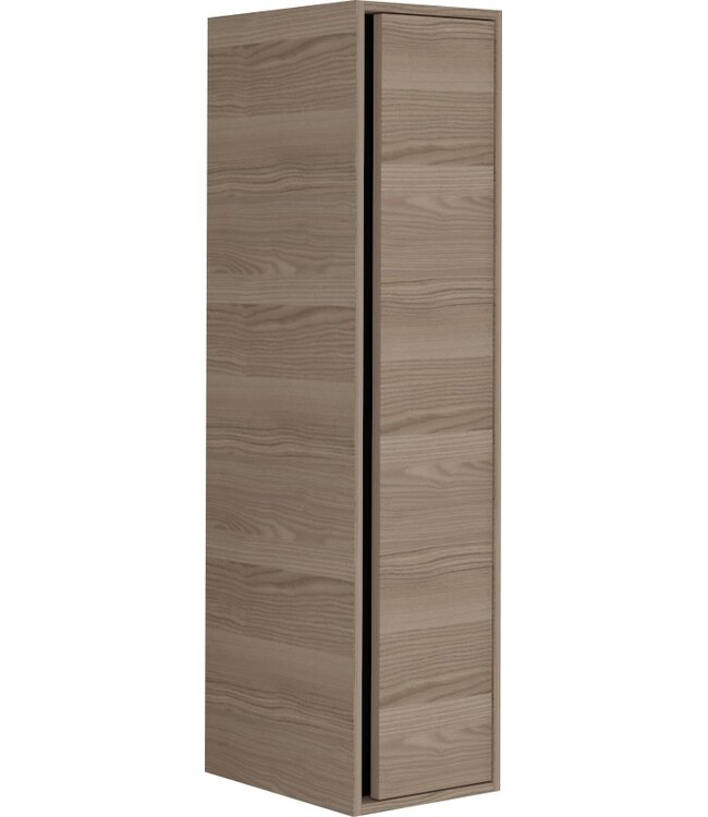Badkamerkast Sharp Kolomkast 135x35x30cm greeploos 1 deur e legplanken