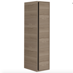 Badkamerkast Sharp Kolomkast 135x35x30cm greeploos 1 deur e legplanken