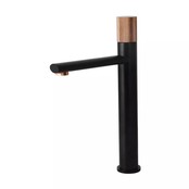 Wastafelkraan Hoog Quo Lux Mengkraan Zwart-Rose 31cm Wastafelkraan Hoog Quo Lux Mengkraan Zwart-Rose 31cm