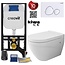 CREAVIT Hangtoilet Set Compleet Wandcloset Bocchi Taormina Mat Wit incl Toiletbril