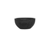 Waskom Mini Parro 20x10cm Natuursteen Rond Opbouw Antraciet