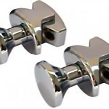 Handdoekhaak Radiator Rond Chroom