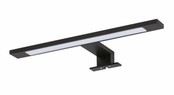 Spiegelverlichting Mat Zwart Led 30cm Aluminium Opbouw met transformator