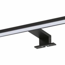 Spiegelverlichting Mat Zwart Led 30cm Aluminium Opbouw met transformator