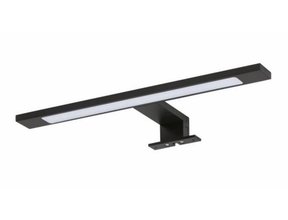 Spiegelverlichting Mat Zwart Led 30cm Aluminium Opbouw met transformator