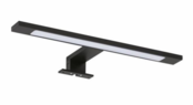 Spiegelverlichting Mat Zwart Led 30cm Aluminium Opbouw met transformator