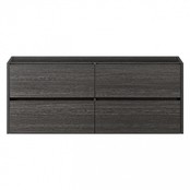 Badkamermeubel Onderkast Dahlia Grijs 120x46x48cm 4 lades softclose