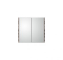Spiegelkast dahlia stone 60x58cm Betonlook Spiegelkas twee deurs