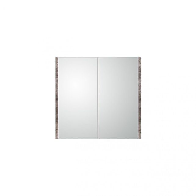 Spiegelkast dahlia stone 60x58cm Betonlook Spiegelkas twee deurs Spiegelkast dahlia stone 60x58cm Betonlook Spiegelkas twee deurs
