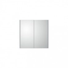 Spiegelkast Dahlia Wit 60x60x15cm 2-deurs met legplanken
