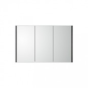 Spiegelkast Dahlia Grijs 90x60x15cm 3 deurs met legplanken Spiegelkast Dahlia Grijs 90x60x15cm 3 deurs met legplanken