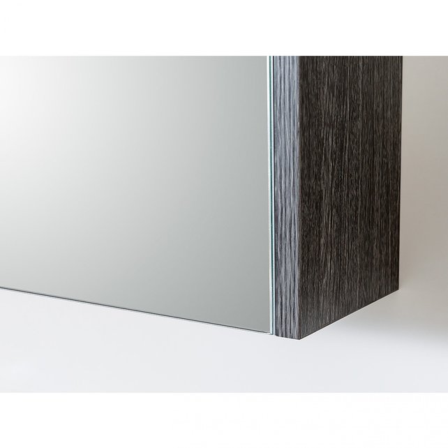 Spiegelkast Dahlia Grijs 90x60x15cm 3 deurs met legplanken Spiegelkast Dahlia Grijs 90x60x15cm 3 deurs met legplanken
