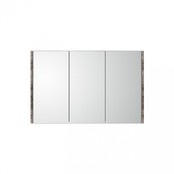 Spiegelkast Dahlia Stone 90x58cm Driedeurs Kast Betonlook