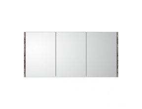 Spiegelkast Dahlia Stone 120x60cm 3 deurs beton grijs