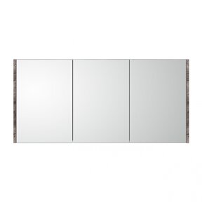 Spiegelkast Dahlia Stone 120x60cm 3 deurs beton grijs