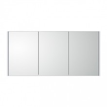 Spiegelkast Dahlia Wit 120x60x15cm 3 deurs met legplanken