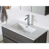 Badkamermeubel Onderkast Dahlia Grijs 80x46x48cm 2 lades softclose