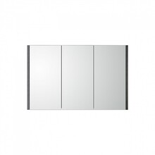 Spiegelkast Dahlia Grijs 80x58x15cm 3-deurs
