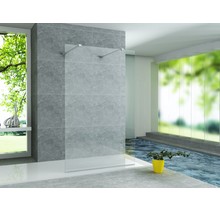 Inloopdouche Walk-In 100x200cm Creavit Aloni Douchewand Helderglas 8mm veiligheidsglas Easy-Clean