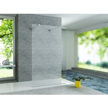 Inloopdouche Walk-In 120x200cm Creavit Aloni Douchewand Helderglas 8mm veiligheidsglas Easy-Clean