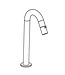 Fonteinkraan Hoog Toiletkraan Cinci Rond Mat Zwart Rond 29,6cm